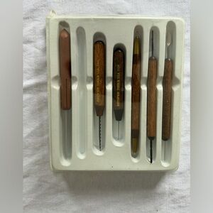 VINTAGE KEMPER PRECISION POTTERY TOOLS 6 PACK